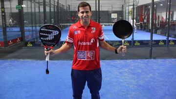 Paquito Navarro, durante la entrevista a AS.