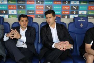 Ernesto Valverde y Mauricio Pochettino.