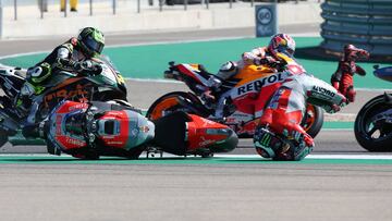 La caída de Lorenzo en Aragón.