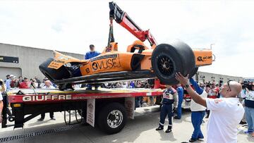 15/05/19 ACCIDENTE DE FERNANDO ALONSO EN LOS ENTRENAMIENTOS DE LAS 500 MILLAS DE INDIANAPOLIS
FOTOENVIADAPORJESUSBALSEIRO
