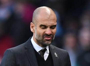 Manchester City manager Pep Guardiola