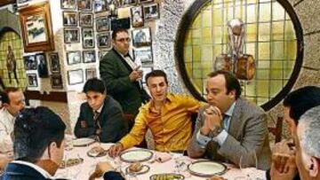 Abel y los consejeros Osuna y Blasco hablan del sueño albinegro.