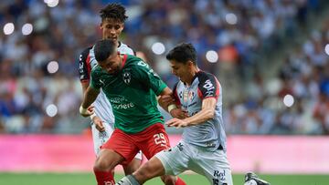 Rodrigo Aguirre of Monterrey during the game Monterrey vs Atlas, corresponding Round 15 the Torneo Apertura 2022 of the Liga BBVA MX at BBVA Bancomer Stadium, on September 17, 2022.
<br><br>
Rodrigo Aguirre de Monterrey durante el partido Monterrey vs Atlas, correspondiente a la Jornada 15 del Torneo Apertura 2022 de la Liga BBVA MX en el Estadio BBVA Bancomer, el 17 de Septiembre de 2022.