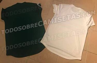 Filtran las posibles camisetas de México para la Confederaciones