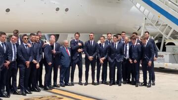 La Selección española pone rumbo al Mundial