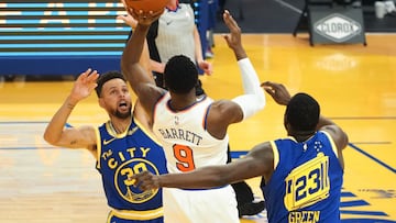 R.J. Barrett bate su mejor marca para impulsar a los Knicks