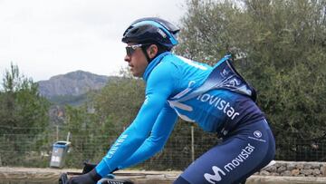 Mikel Landa, corredor del Movistar Team.