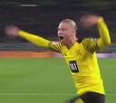 El gol-apisonadora de Haaland en el 91' para darle la victoria al Dortmund