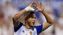 Luis Su&aacute;rez, delantero colombiano de 22 a&ntilde;os pertenece al Watford pero juega en Real Zaragoza. Ser&iacute;a uno de los fichajes de verano del club Colchonero.