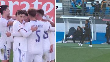 El golazo del Castilla al Andorra de Piqué que Raúl aplaudió de orgullo por lo que hicieron