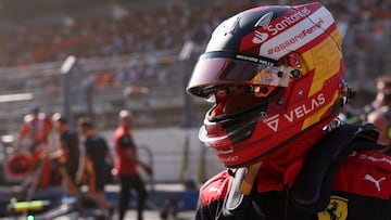 Carlos Sainz en el GP de Países Bajos.