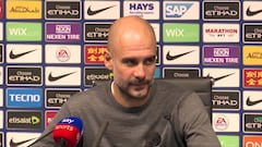 Ni la victoria le contentó: Pep, irritado contra la prensa