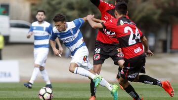 La UC derrotó a Rangers con polémico gol en la Copa Chile