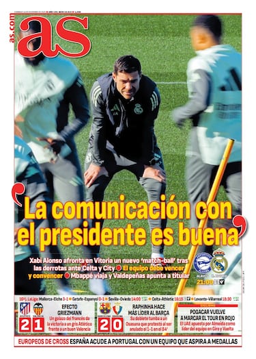 Las portadas de AS de diciembre