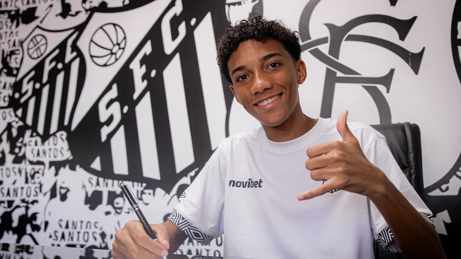 Santos FC asegura el futuro: Robinho Jr. renueva hasta 2031