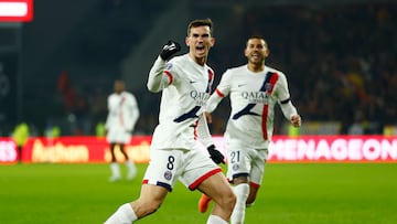 Fabian Ruiz celebra un gol.