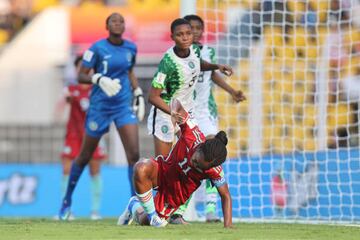 Nigeria y Colombia se enfrentaron por las semifinales del Mundial Femenino Sub 17 de la India en el Estadio Fatorda de Goa.