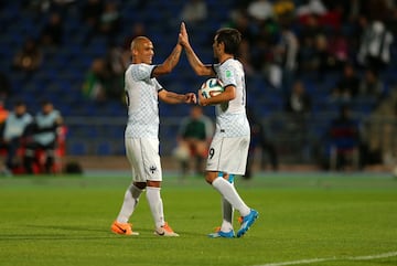 Rayados obtiene el tercer lugar en el Mundial de Clubes, Delgado y Suazo gran mancuerna