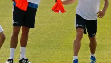 Illarra se entrena en solitario y Coentrao volvió a ausentarse