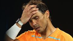 Tennis maestro Rafa Nadal has dropped in the ATP rankings after not competing again since the Australian Open due to an injury.