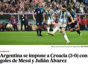 “Messi inspira a su nación”