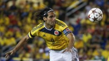 Falcao anot&oacute; su &uacute;ltimo gol con Colombia el 11 de octubre en la victoria 3-0 sobre El Salvador