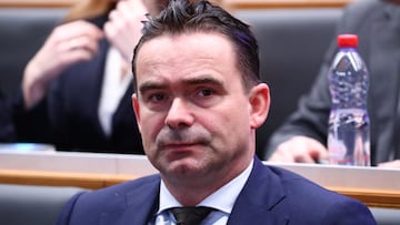 Marc Overmars, director deportivo del Amberes.