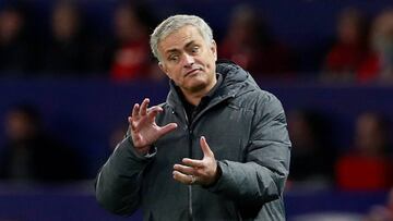 Mourinho durante el partido de Champions ante el Benfica
