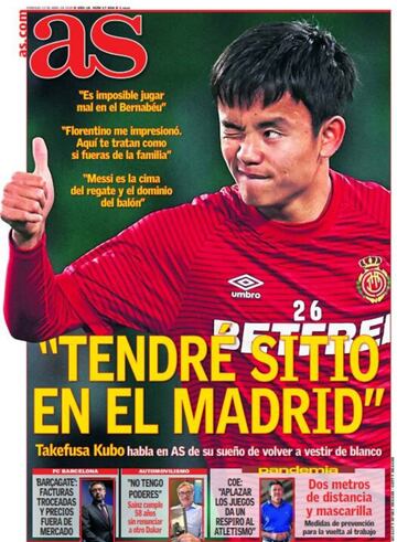 Las portadas de AS de abril