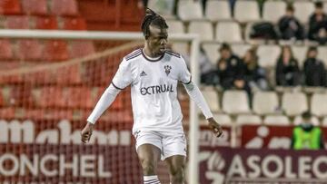 Djetei, el fijo de la defensa del Albacete