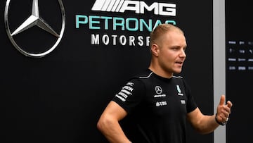 Valtteri Bottas, piloto de Mercedes.