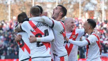 El Rayo revienta marcas del City, Real Madrid y Bayern