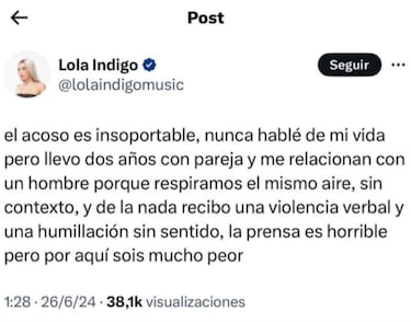 Lola ?ndigo vuelve a la carga por sus vacaciones con Achraf Hakimi: Mi familia est preocupada...
