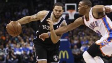 Los Nets de Deron Williams sorprendieron a los Thunder en Oklahoma.