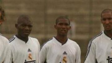 <b>PASADO COMÚN</b>. Nicolas Anelka coincidió con Samuel Eto'o en su etapa como jugador madridista.