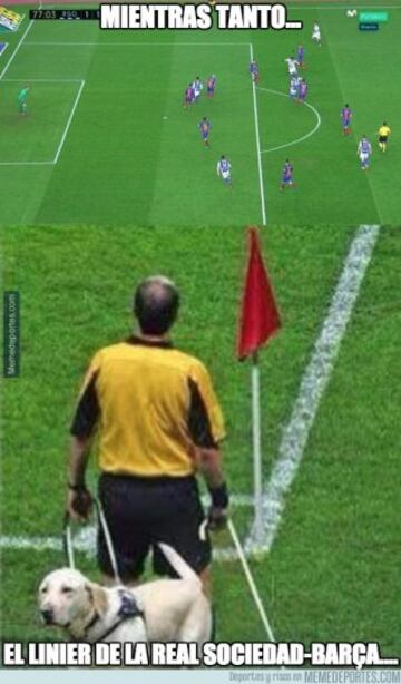 Los memes más divertidos del Real Sociedad-Barcelona
