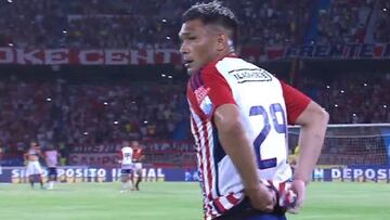 Así fue el regreso de Teo al Metropolitano.