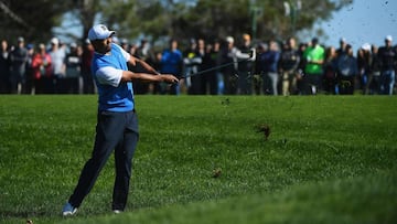 Tiger Woods at the Farmers Insurance Open in San Diego, California.