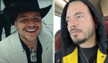 Famosos fijan postura ante el pleito de J Balvin y Christian Nodal