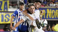 El defensor peruano sigue en levantada y mostr&oacute; un buen nivel ante la U de Chile. Zeballos tambi&eacute;n aprob&oacute;.