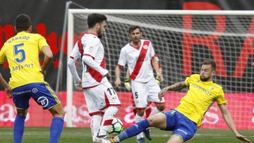 Rayo 1-1 C¨¢diz: resultado, resumen y goles del partido