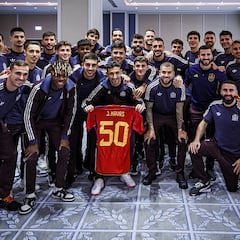 Jesús Navas llega a 50 partidos con la Selección Española