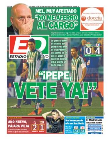 Portadas de la prensa mundial