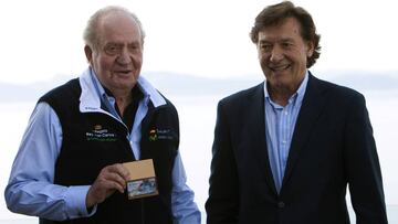 El Rey Juan Carlos recibe la "licencia de honor" de vela