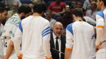 Pablo Laso cierra hoy la Liga regular al frente de un Madrid que ha batido récords.