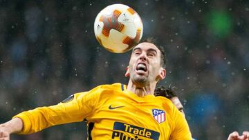 El defensa uruguayo del Atlético de Madrid, Diego Godín.