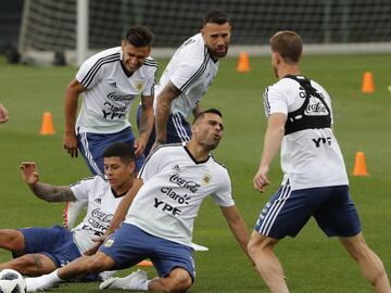 Barcelona 03 Junio 2018, Espa&Atilde;&plusmn;a
 Previa al Mundial 2018
 Entrenamiento de la seleccion Argentina Ciudad Deportiva Joan Gamper, Barcelona.
 
 Foto Ortiz Gustavo
 