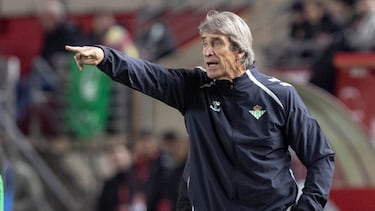 El entrenador del Real Betis Manuel Pellegrini.