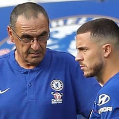 Sarri: "Solo quiero a Hazard en el Chelsea si él quiere quedarse"
