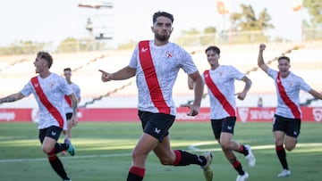 García Pascual, jugador del Sevilla Atlético que pasó por el programa de AFE.